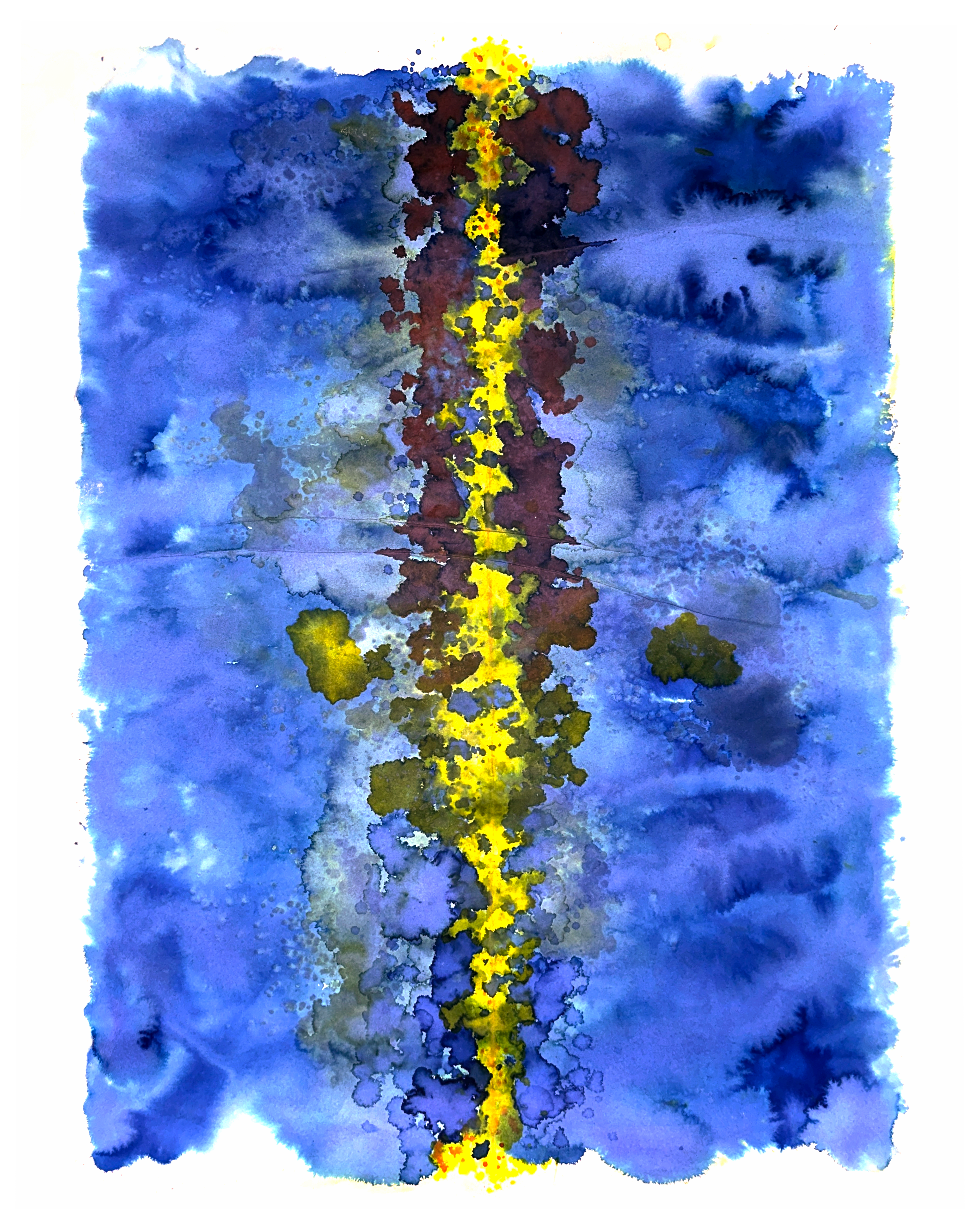 "Abreast" - To move forward while holding the past. This piece holds tension and balance, acknowledging both pain and persistence.