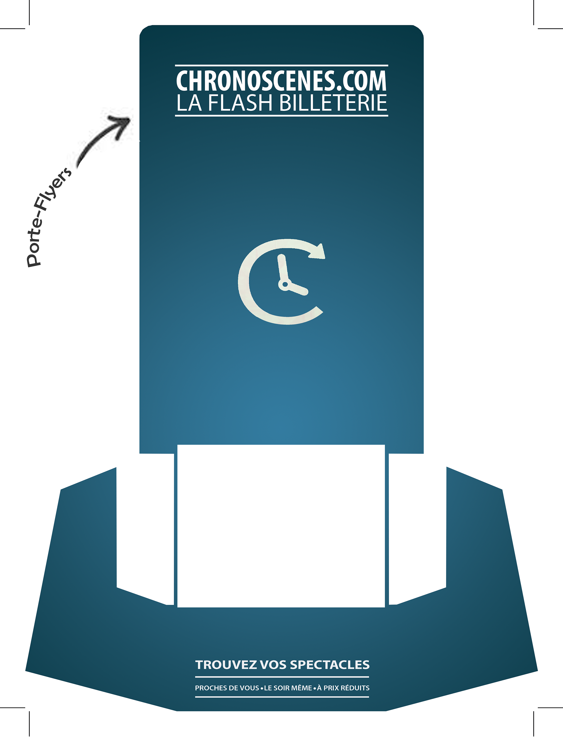 Patron de porte-flyer