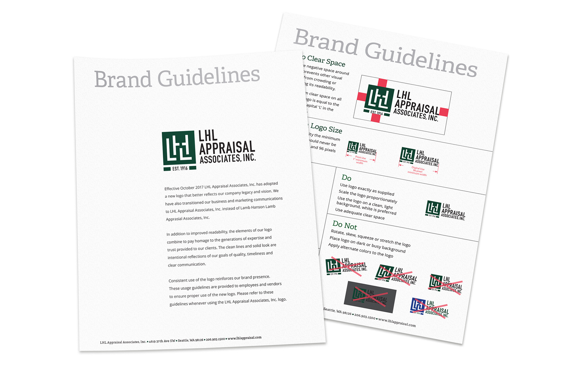 LHL brand guidelines