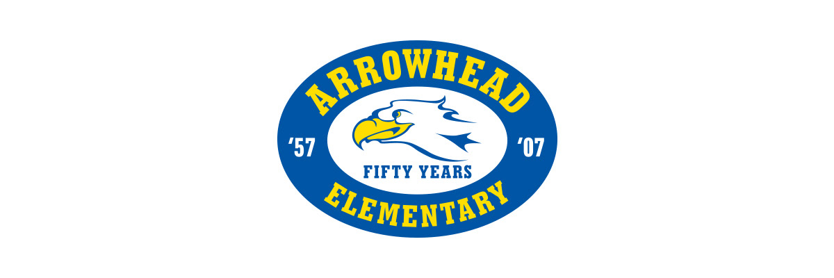 Arrowhead Elementary 50th logo