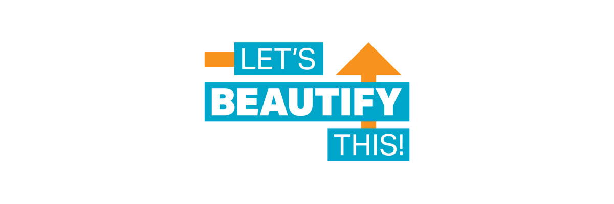Let's Beautify This community beautification logo