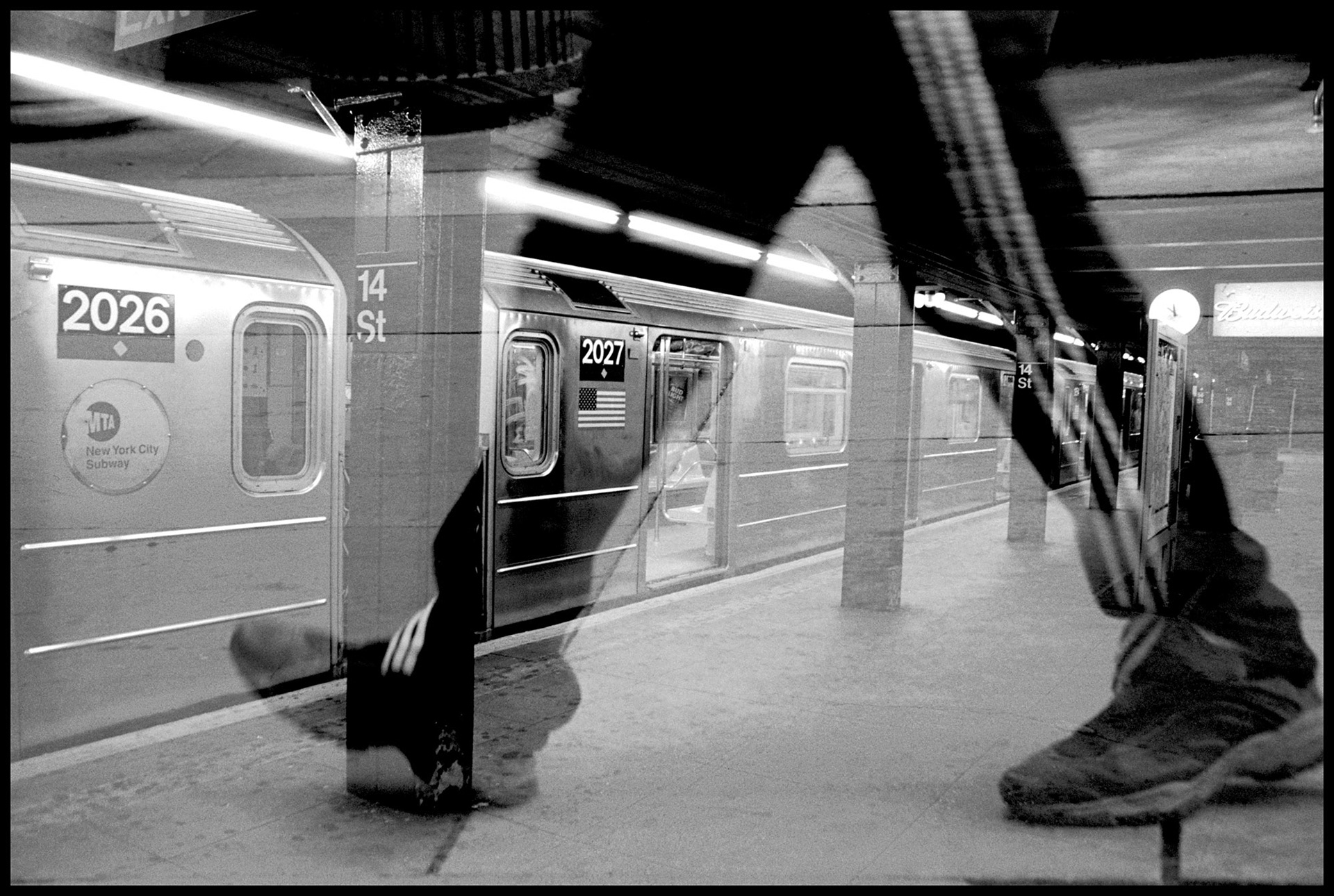 Striding to the Metro