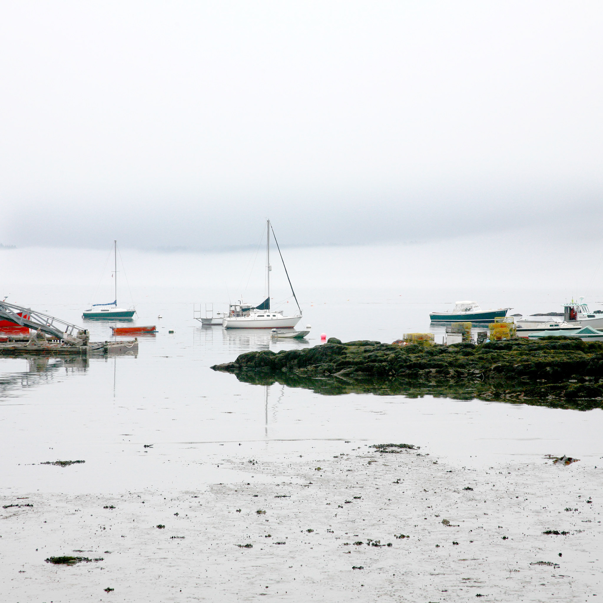 Boats in Mist