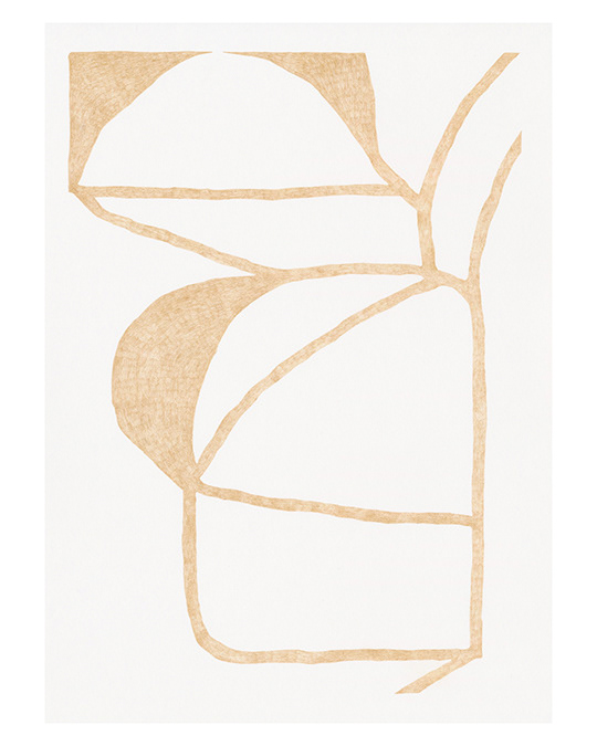 Gentle dust_02, 2024, Colored pencil on archival paper, 24.5cm x 34.5cm