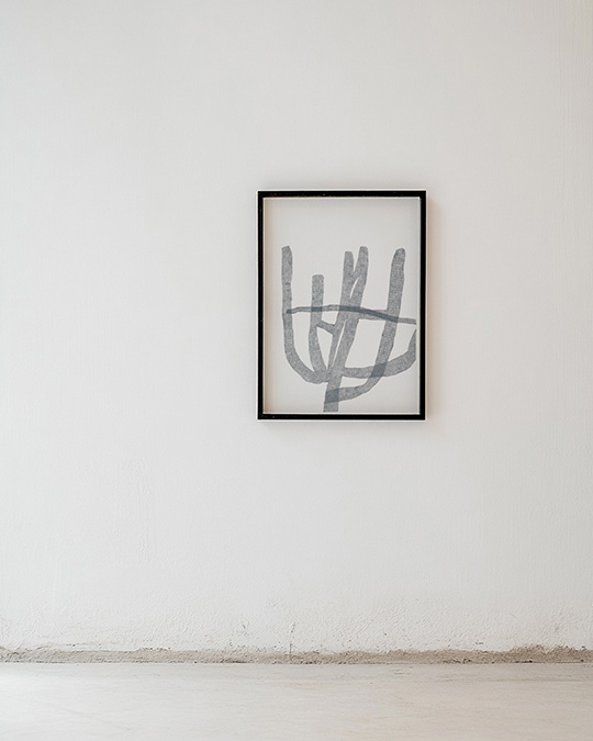 Lonely cholla_01, 2024 Colored pencil on archival paper 29.7cm x 42cm