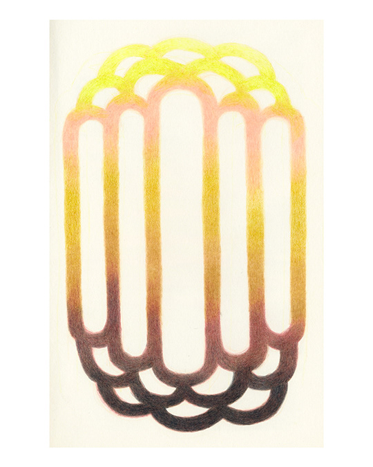 Sketchbook_03 2024 Colored pencil on archival paper