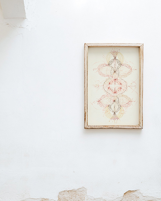 Lace_03, 2025 Colored pencil on archival paper 29.7cm x 42cm