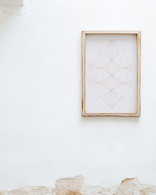 Lace_01, 2024 Colored pencil on archival paper 29.7cm x 42cm