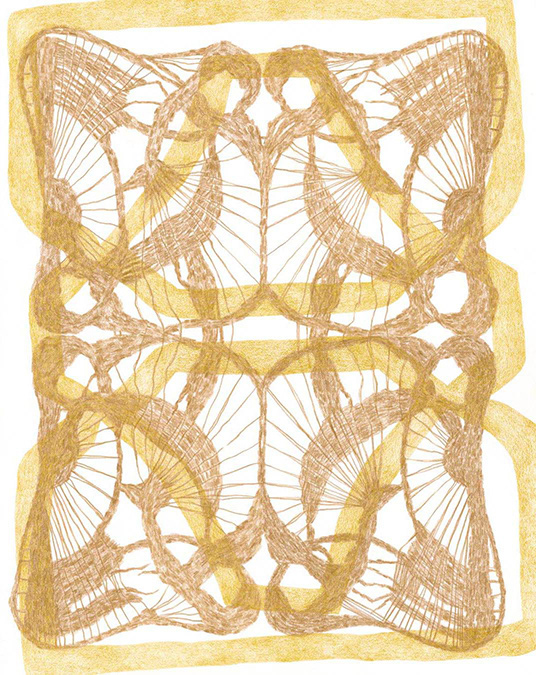 Mirage_10, 2025 Colored pencil on archival paper 27.9cm x 35.6cm