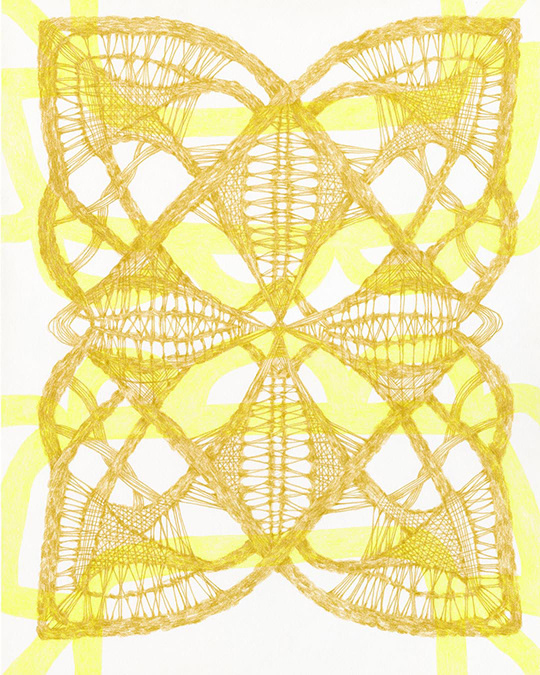 Mirage_11, 2025 Colored pencil on archival paper 27.9cm x 35.6cm