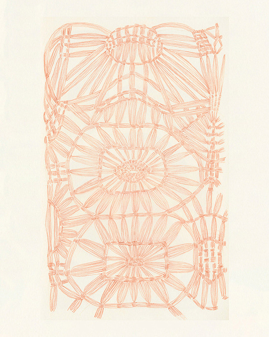 Sketchbook_02, 2024 Colored pencil on archival paper