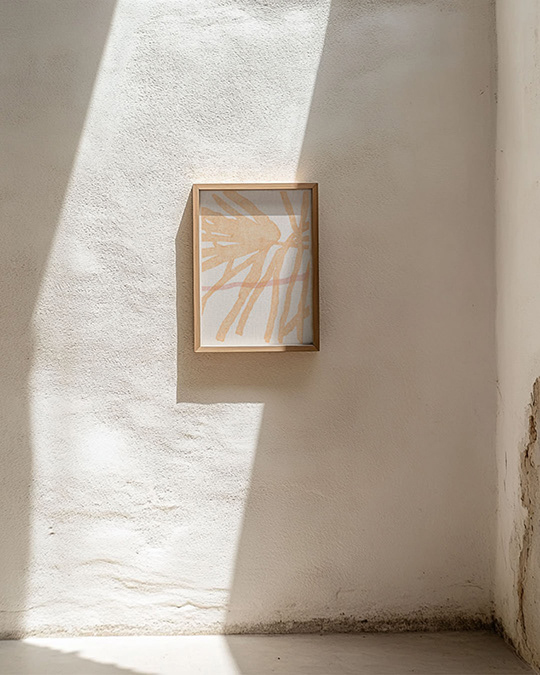 Sparse shade_04, 2024 Colored pencil on archival paper 24cm x 35cm