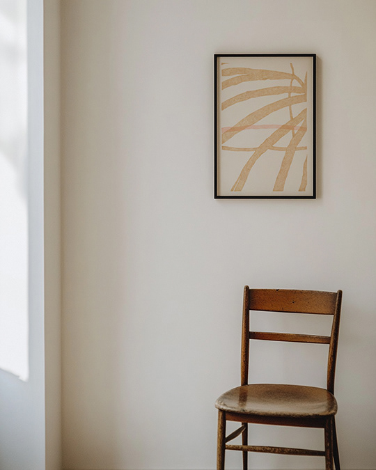 Sparse shade_01, 2024 Colored pencil on archival paper 24cm x 35cm