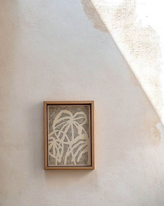 Dusk Leaf_03, 2025 Colored pencil on archival paper 14cm x 20cm