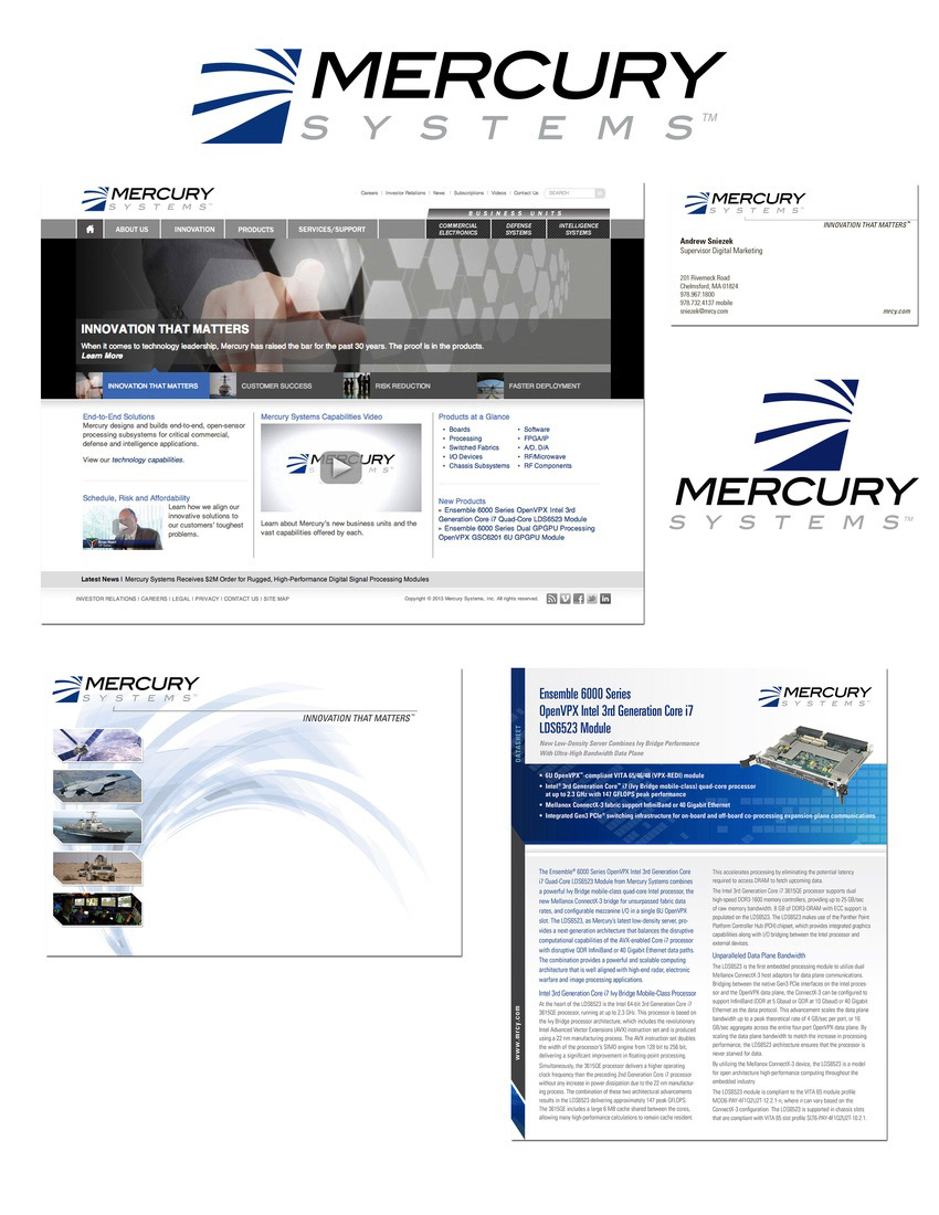 Brand evolution implemented across major touchpoints for leader in mission-critical technologies