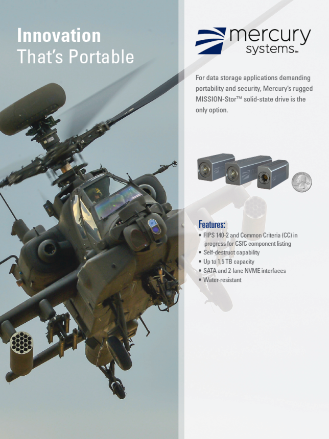 Ad from brand campaign that promoted "Innovation That Matters" for leading provider of mission-critical technologies