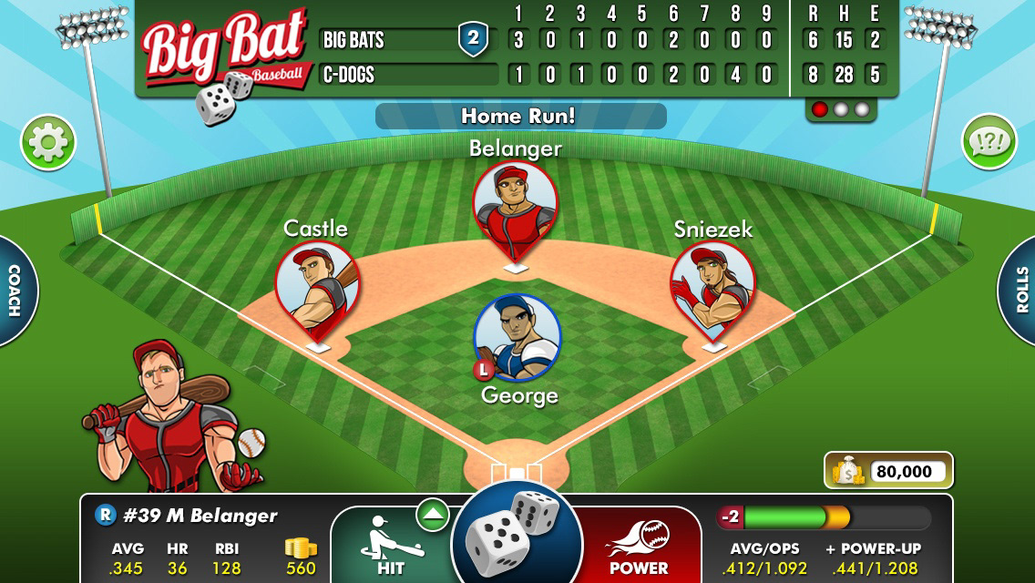 UI and UX design for game app that earned Runner Up - Indie Prototype award at 2014 MassDigi Challenge