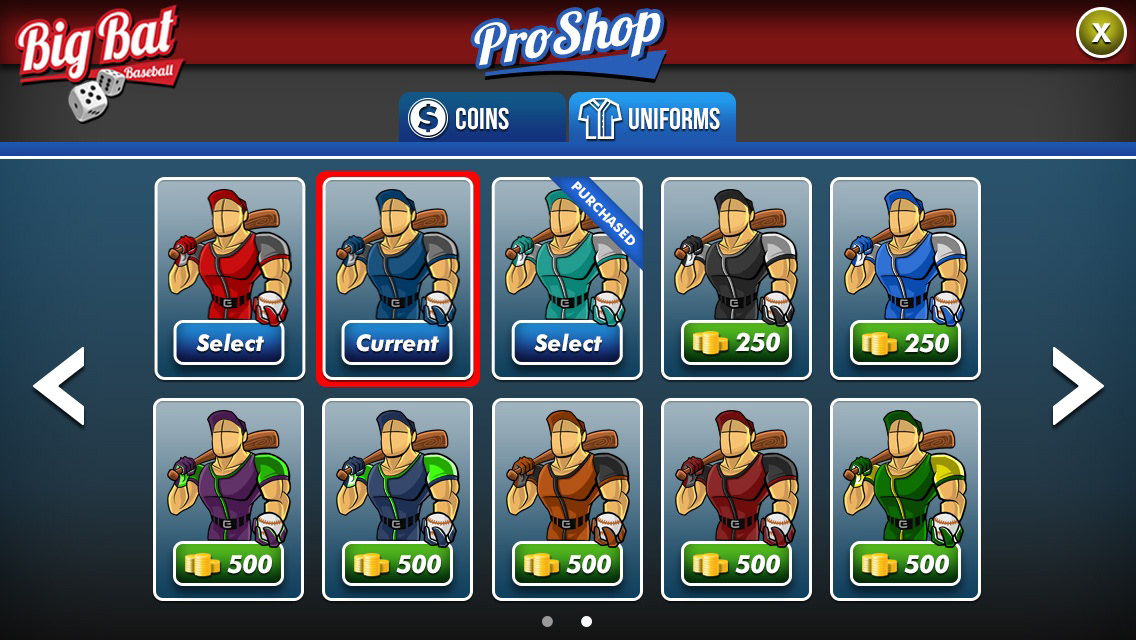 Big Bat Baseball Item shop design