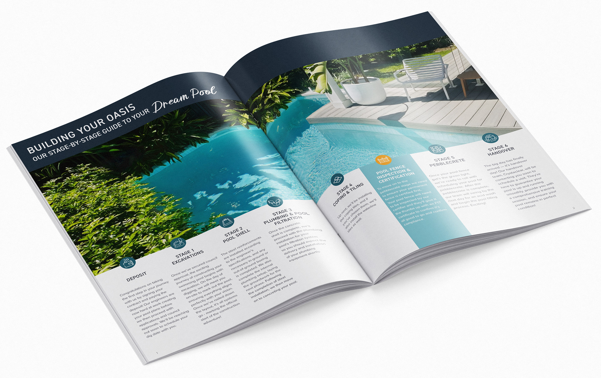 A4 Welcome Document: Adobe InDesign