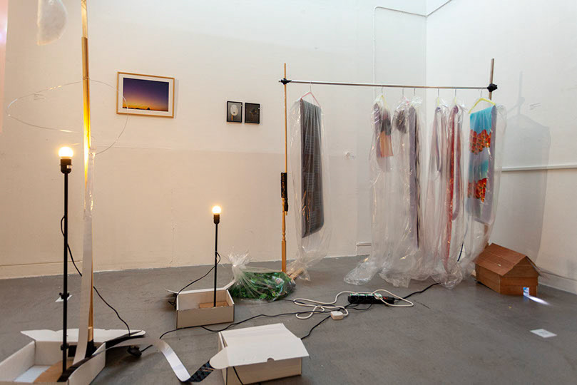 The Body Catches Itself (2020), LCC, Installation view