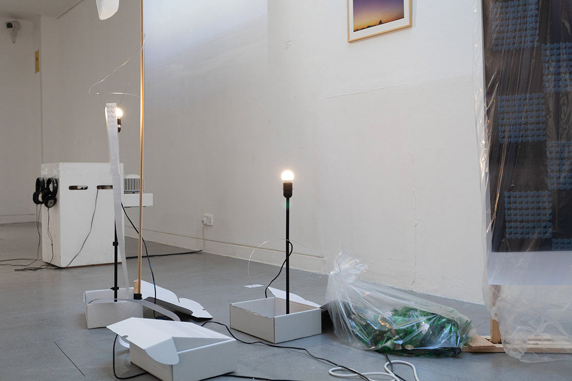 The Body Catches Itself (2020), LCC, Installation view