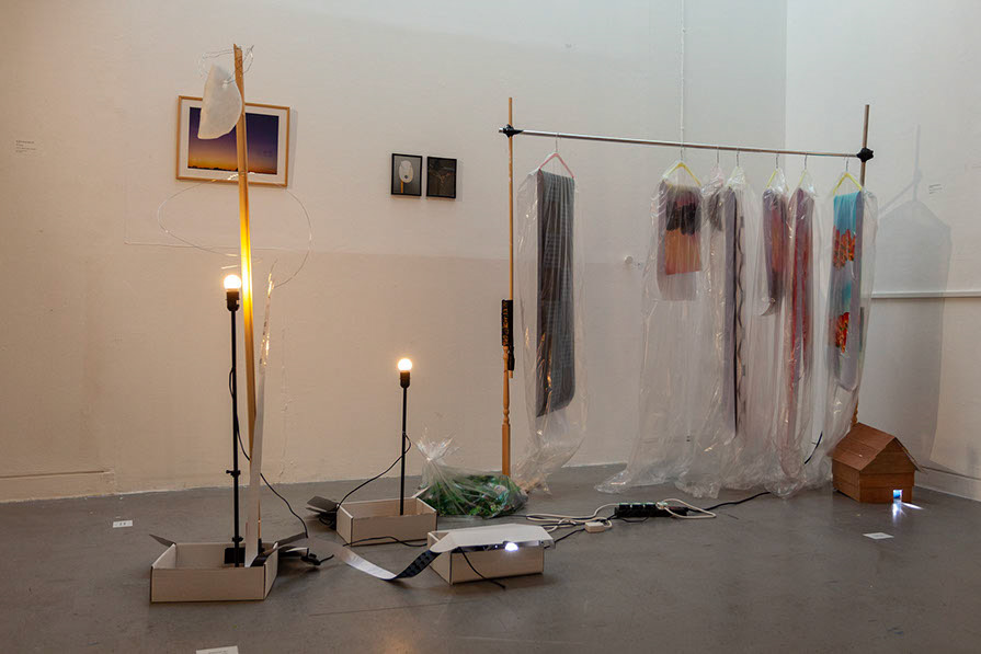The Body Catches Itself (2020), LCC, Installation view