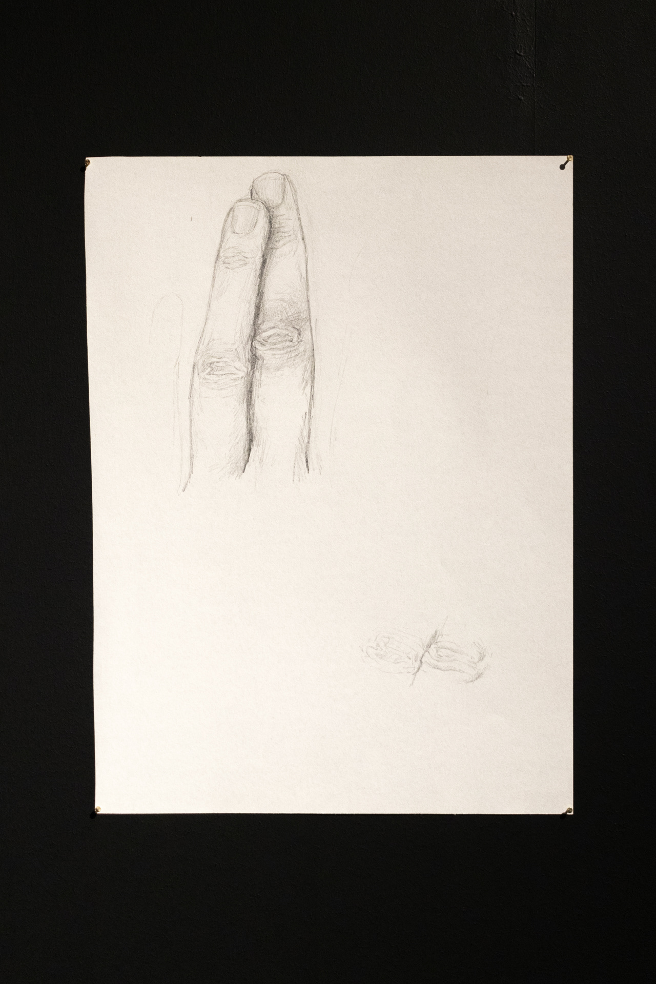 Sketch pencil, ca. A4 paper, 2024