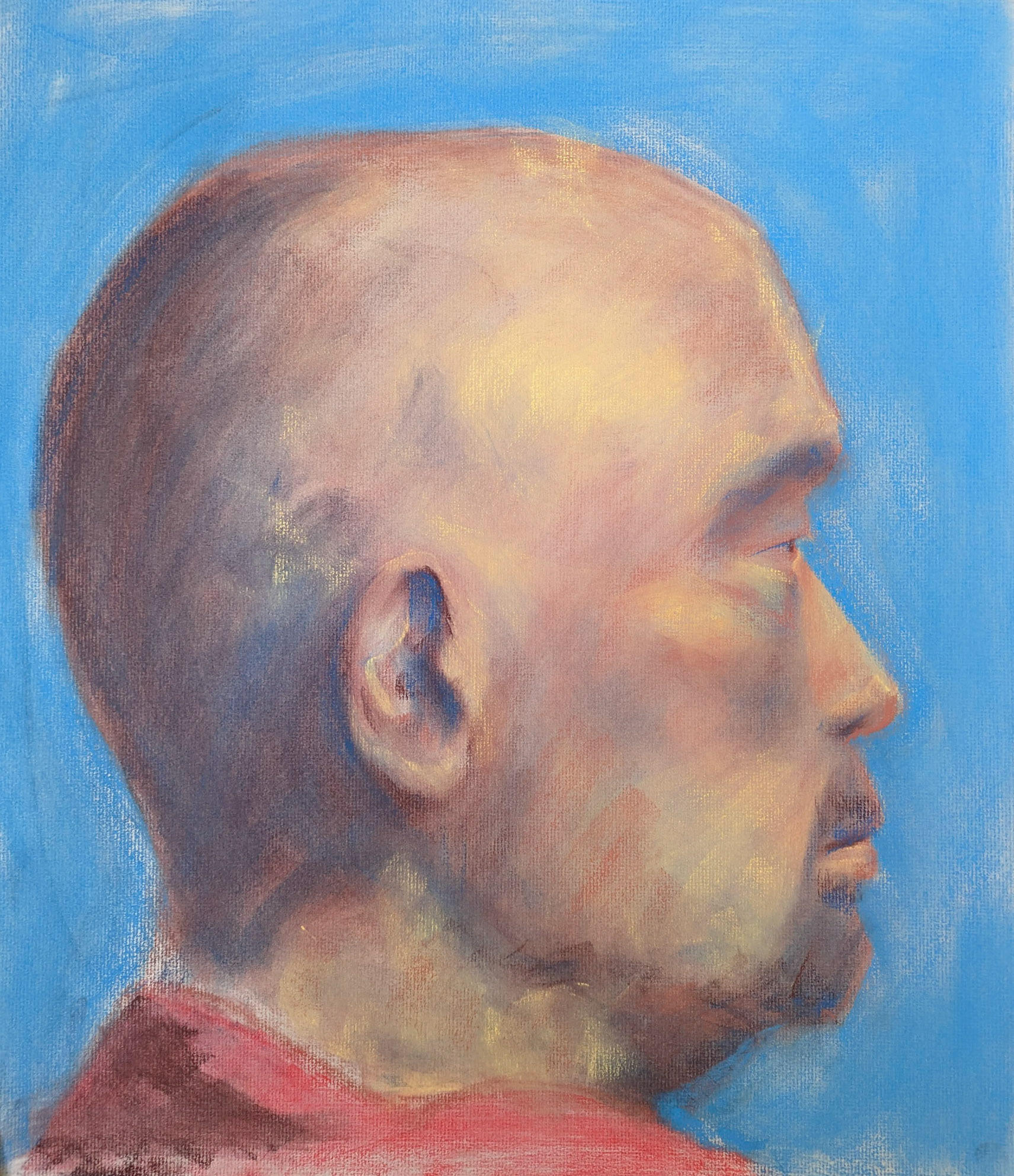 Pastel on Toned Paper / 18" x 24"