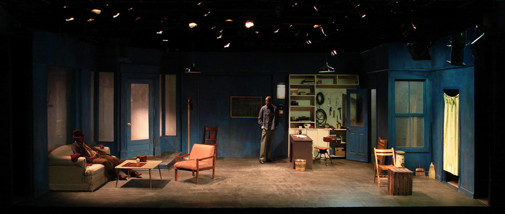 'Jitney' / The Gallery Players (Brooklyn) / Porsche McGovern Lighting Design.