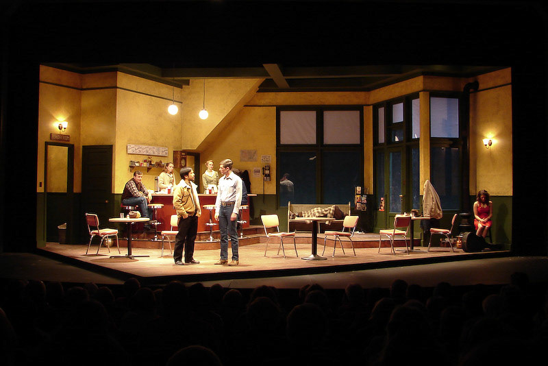 'Bus Stop' / Whitman College / Elizabeth Harper Lighting Design