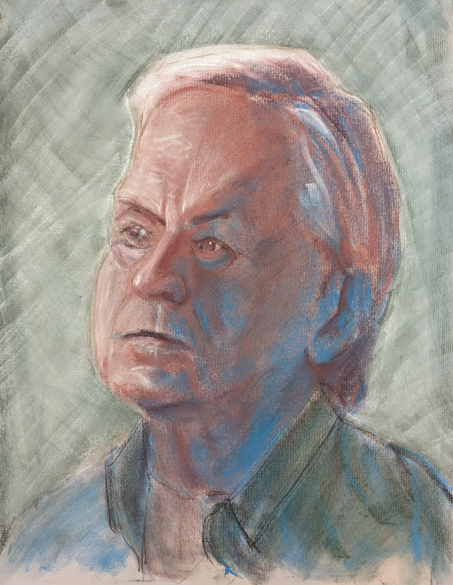 Pastel on Toned Paper / 18" x 24"