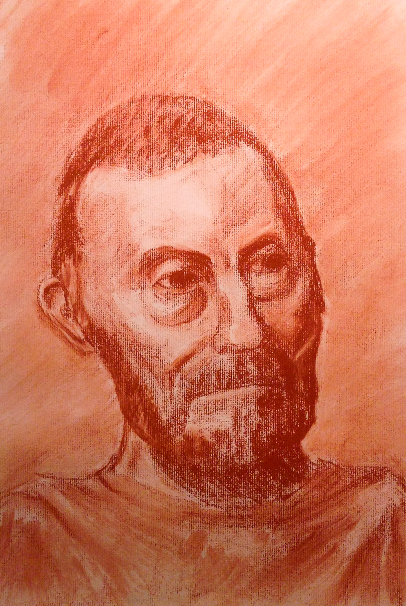 Pastel on Toned Paper / 18" x 24"