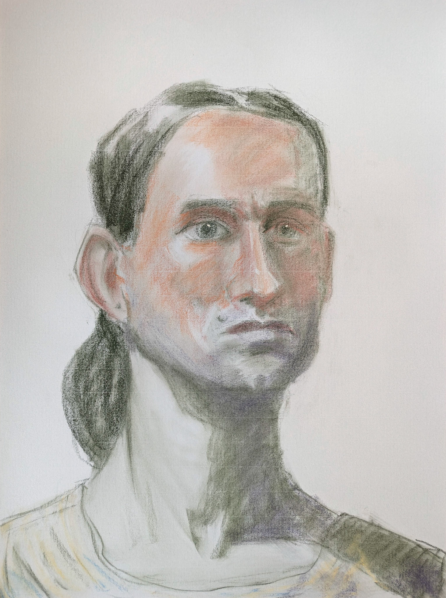 Pastel on Toned Paper / 18" x 24"