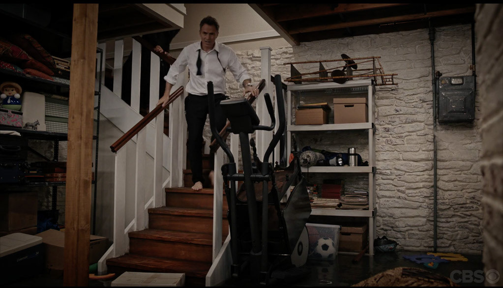 'Madam Secretary ' Episode 412 / CBS / McCord Townhouse Basement /  Production Design: Tania Bijlani / Art Direction: Brian Goodwin