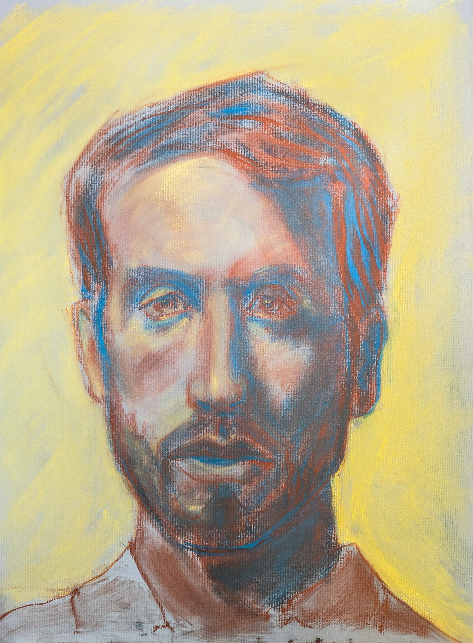 Pastel on Toned Paper / 18" x 24"