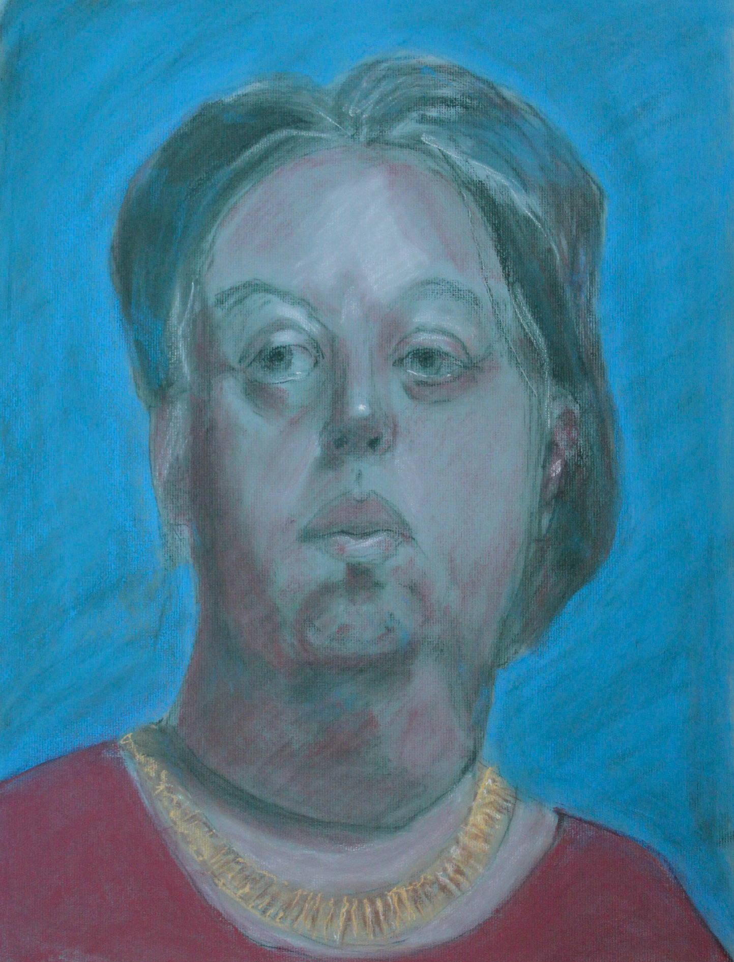 Pastel on Toned Paper / 18" x 24"