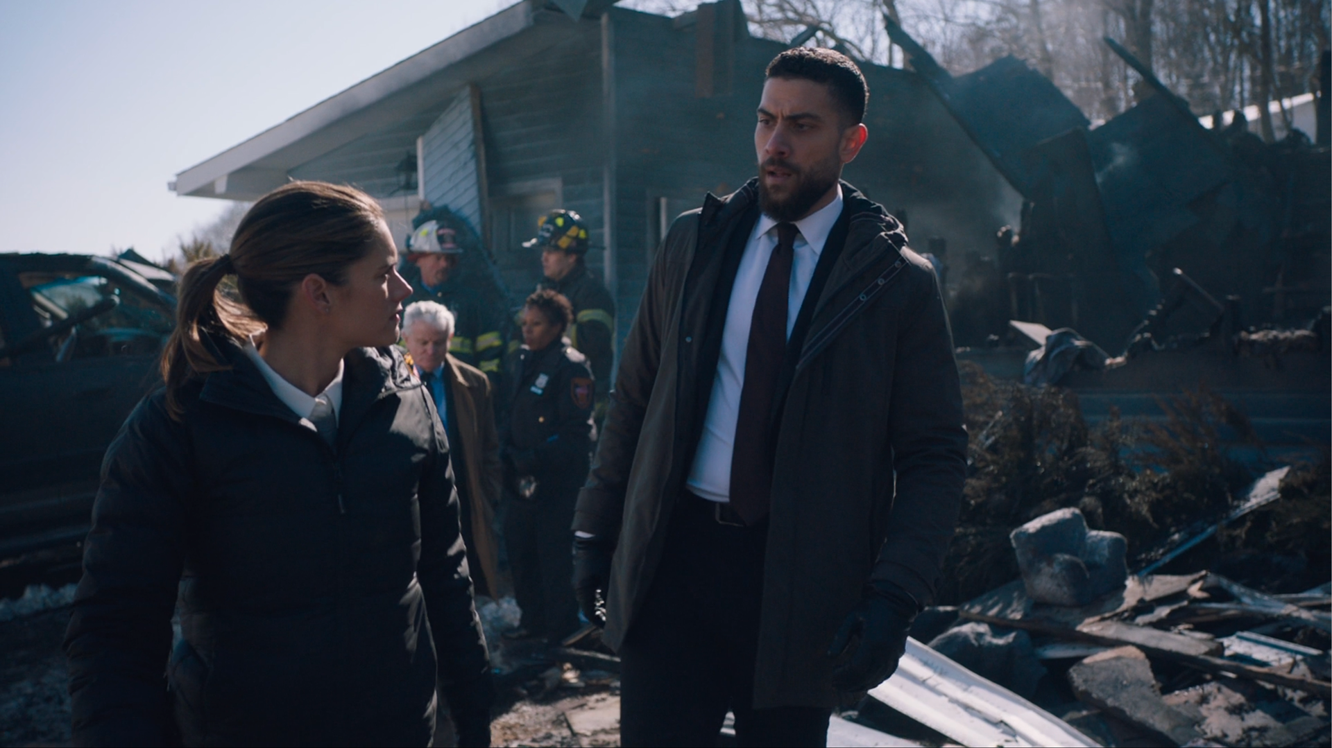 'FBI' Episode 118 (Gilmore House Aftermath) / CBS / Production Design: John Mott / Art Direction: Mark Newell & Arthur Jongewaard