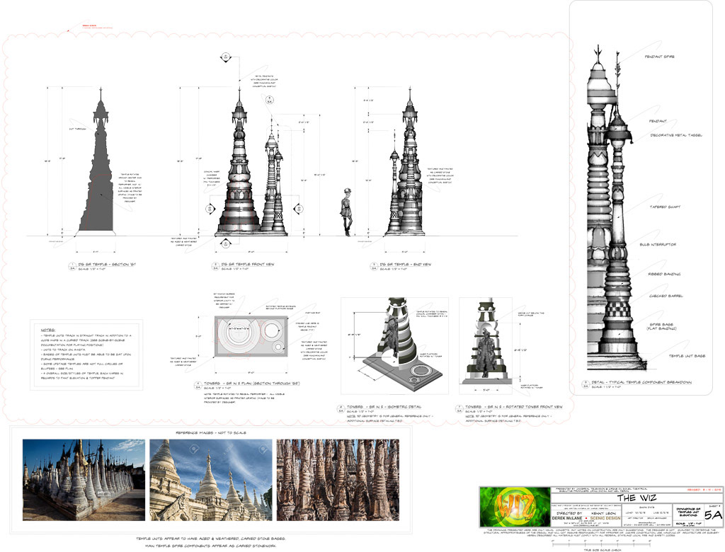 'The Wiz! Live' (Munchkinland) / NBC /  Production Design: Derek McClane / Art Direction: Erica Hemminger / 2D/3D Hybrid Drafting