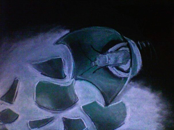 Original Artwork - The Green Light Tragedy (commission piece)