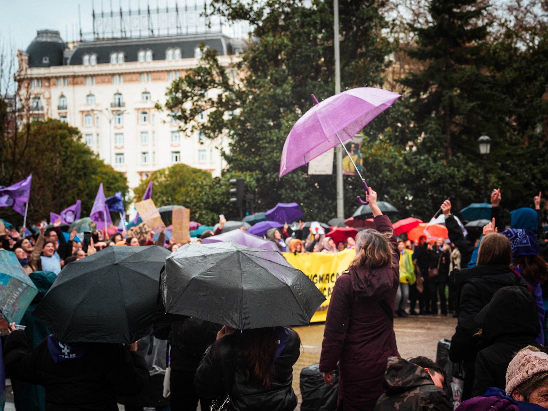 international women's day madrid '25