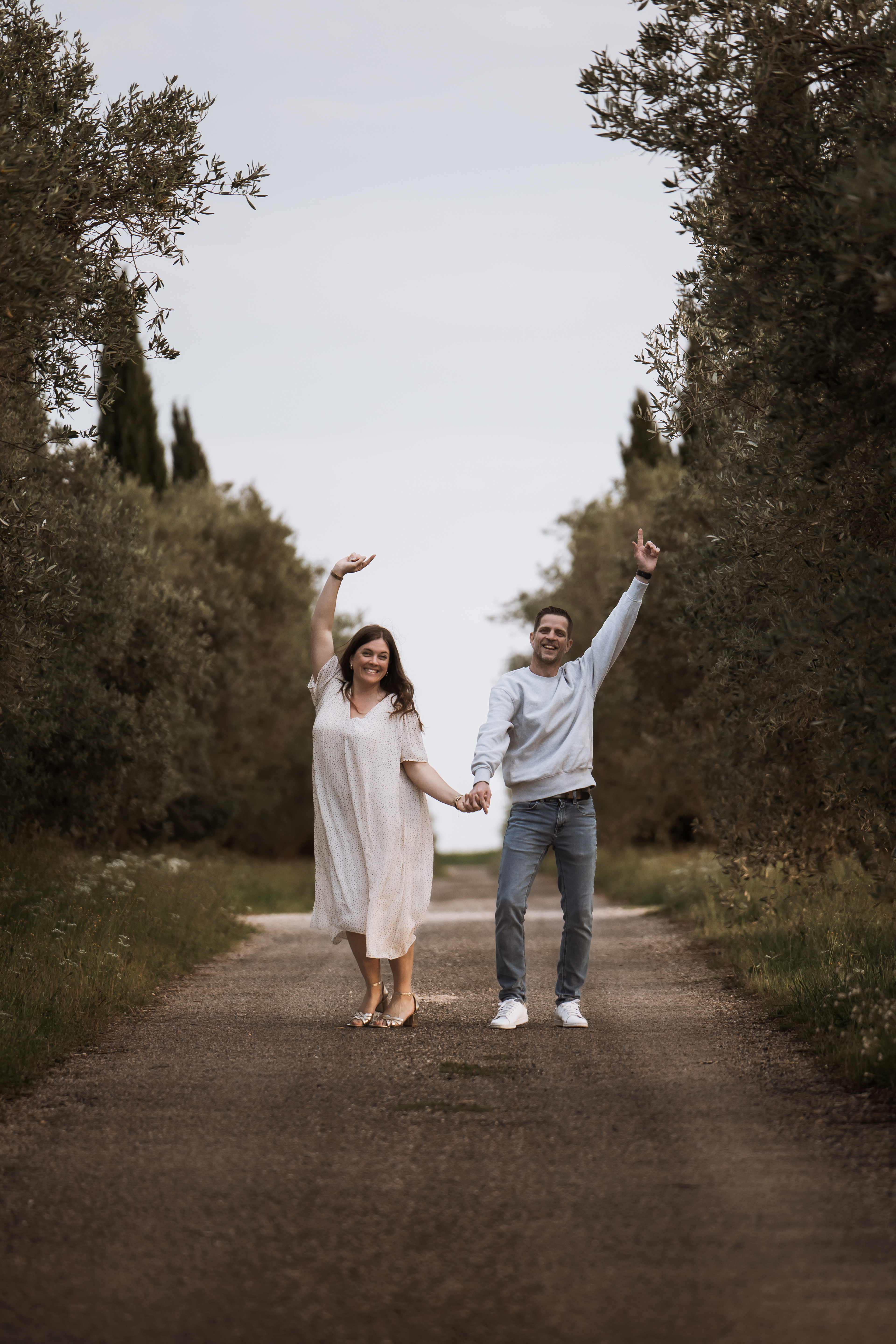 futurs mariés séance engagement pic saint loup