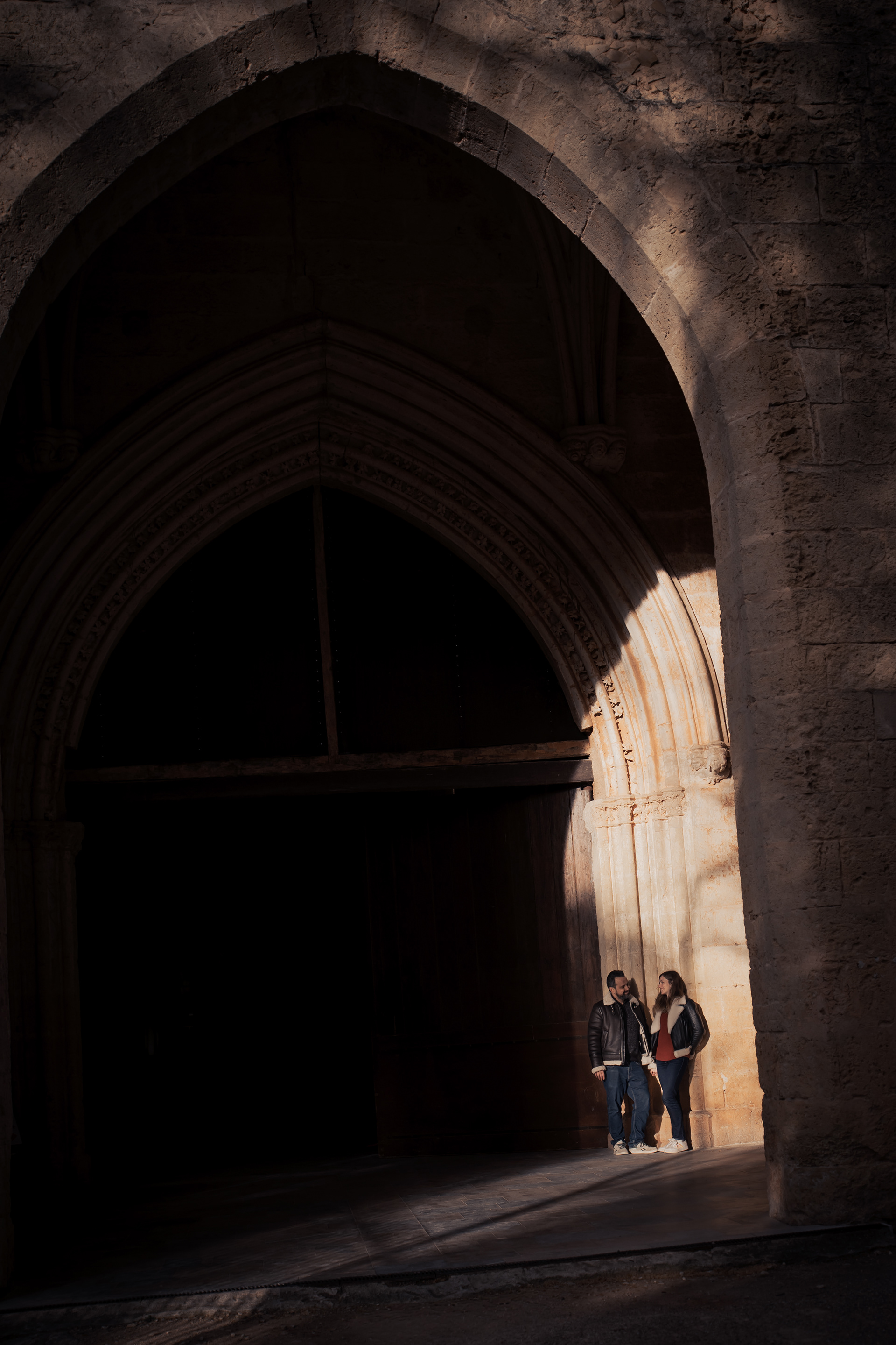 Séance d’engagement à l’Abbaye de Valmagne à Villeveyrac dans l’Hérault