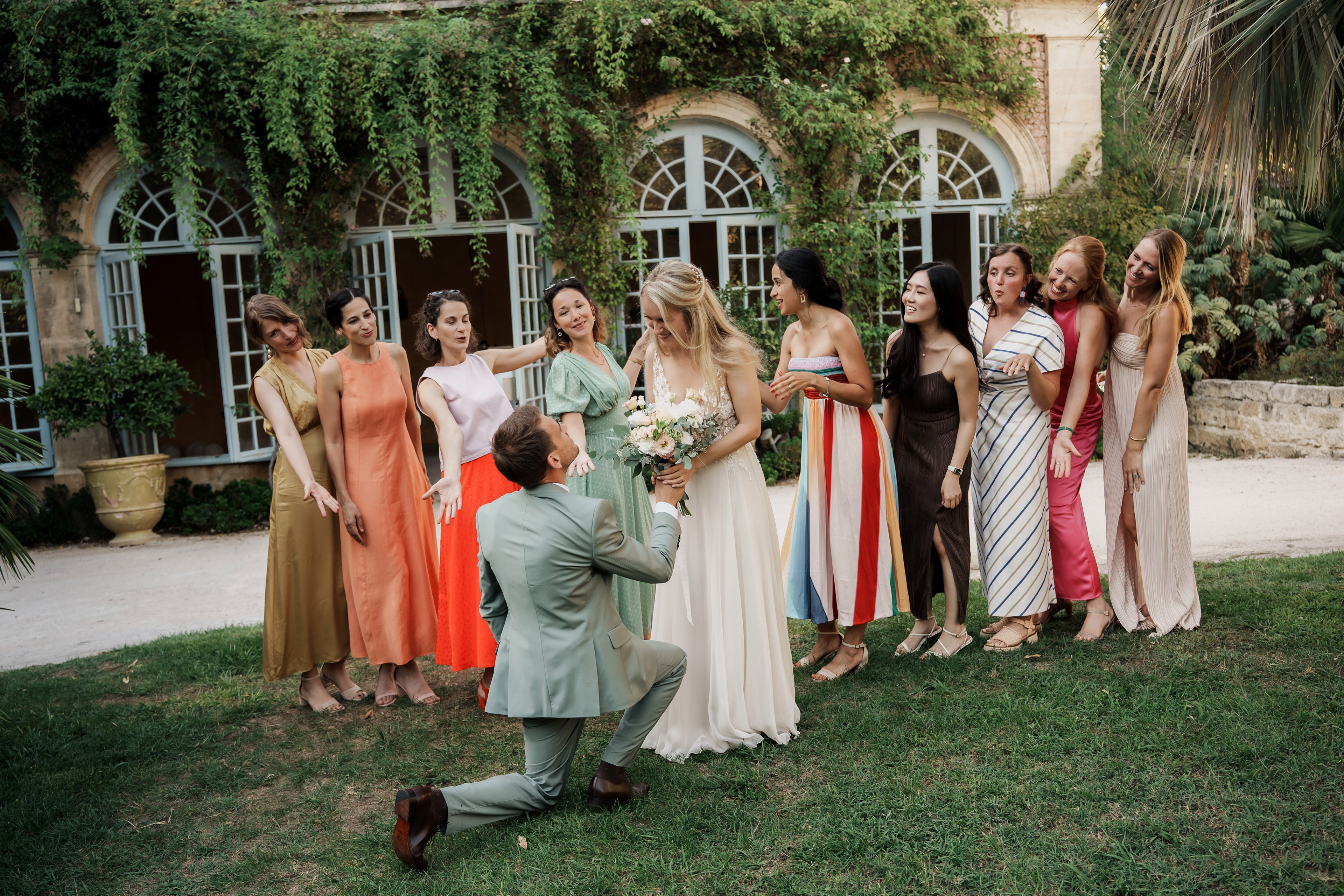 moment de joie mariage Montpellier