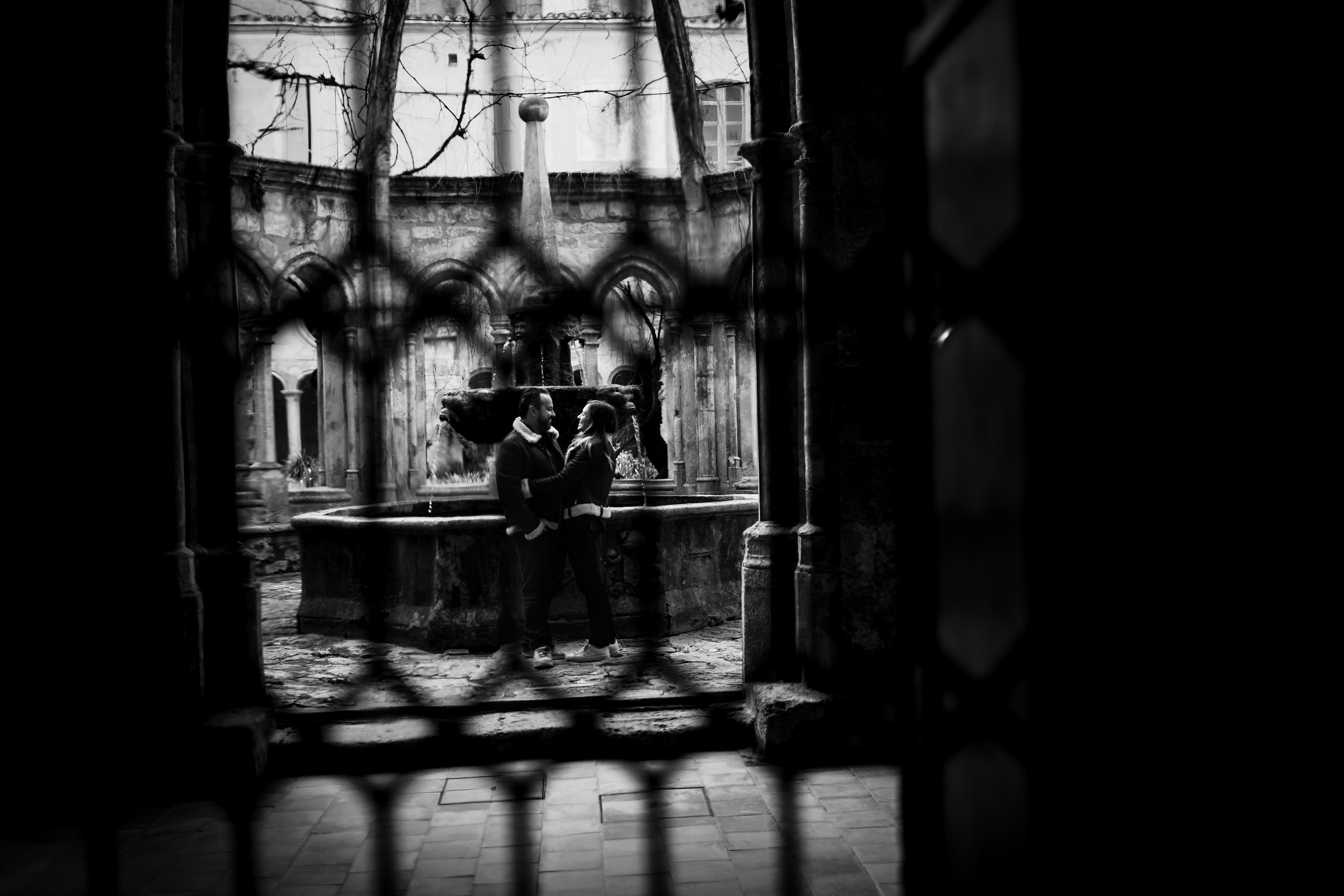 Séance d’engagement à l’Abbaye de Valmagne à Villeveyrac dans l’Hérault