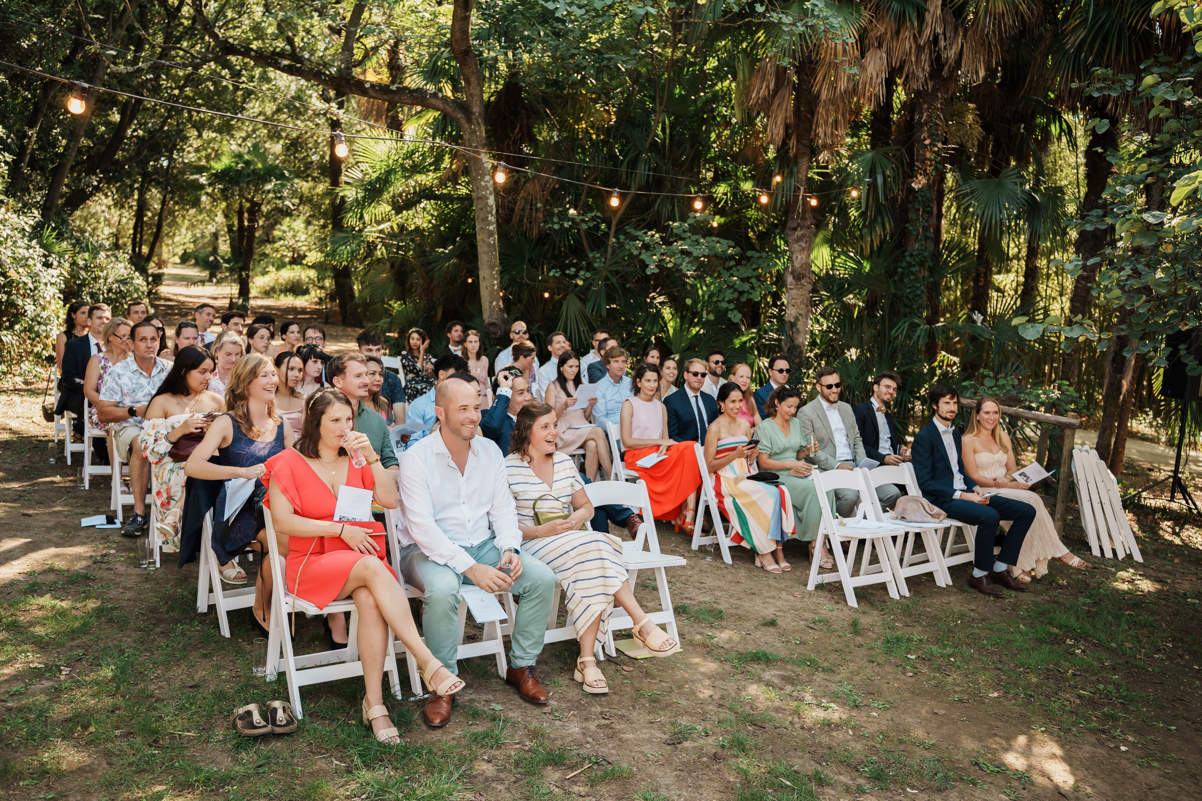 cérémonie laïque de mariage au Château de Flaugergues à Montpellier