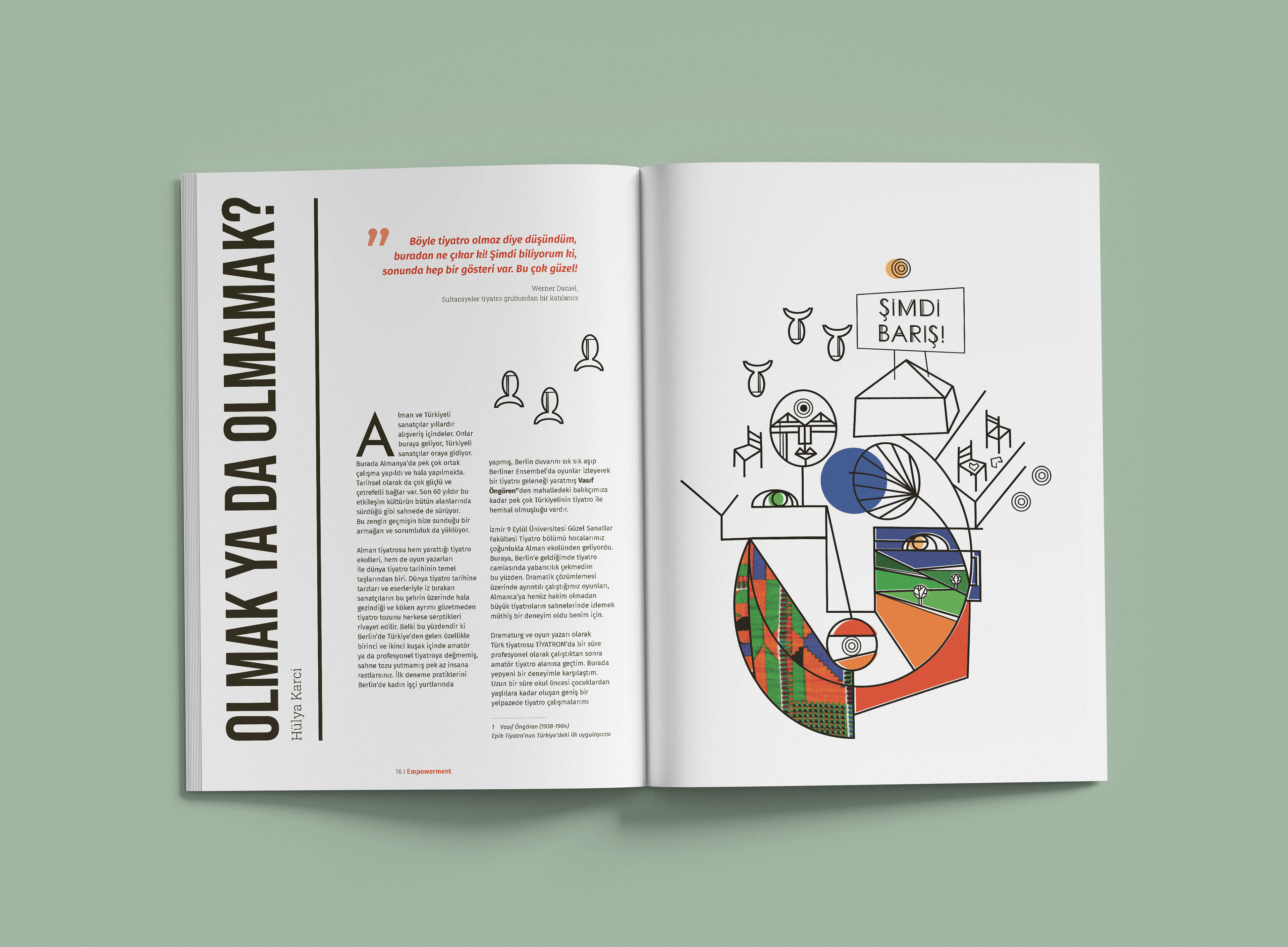 Layout: Benjamin Weisheit, Illustrations: Patricia Vester, Text: Hülya Karcı