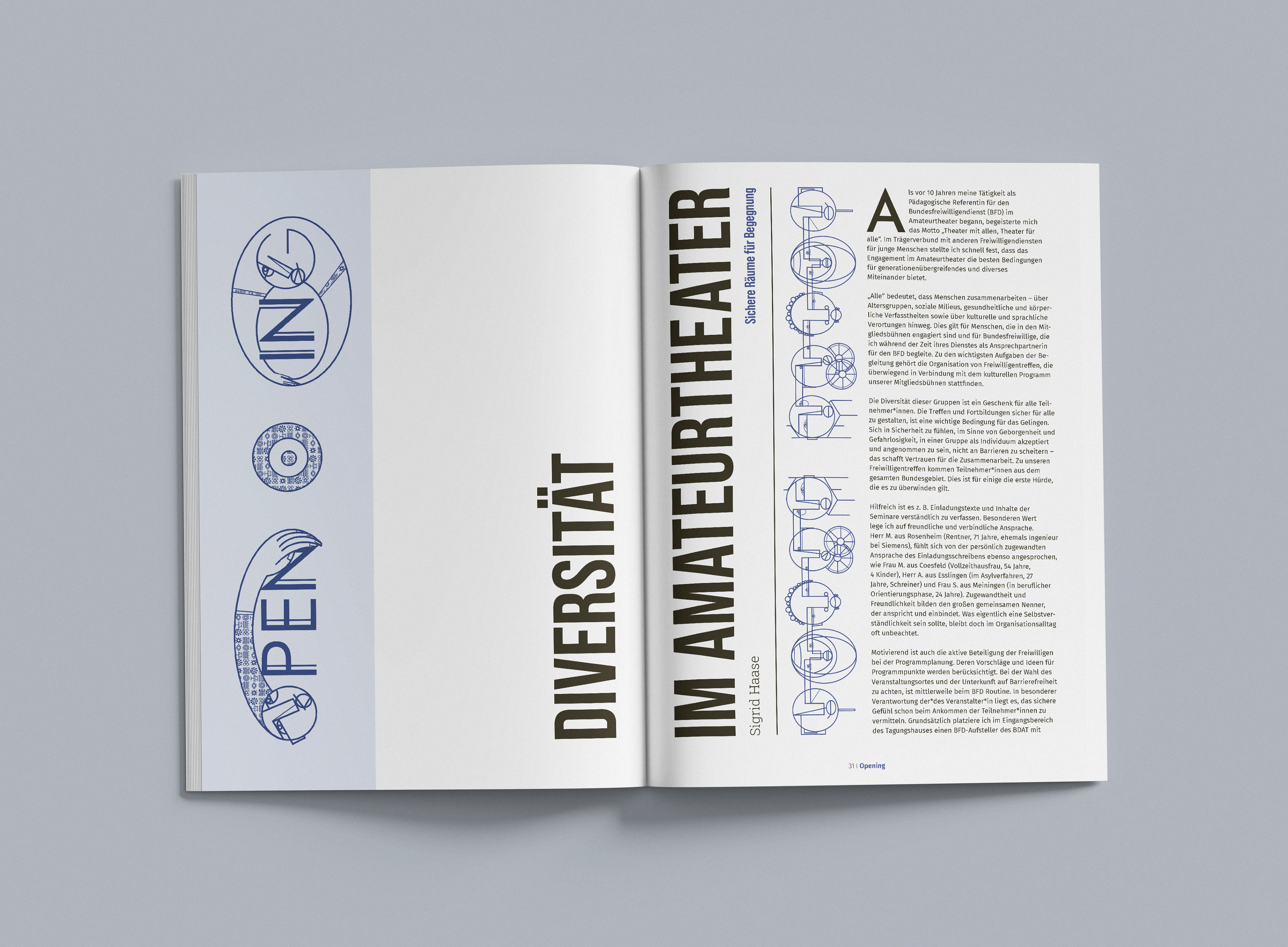 Layout: Benjamin Weisheit, Illustrations: Patricia Vester, Text: Sigrid Haase