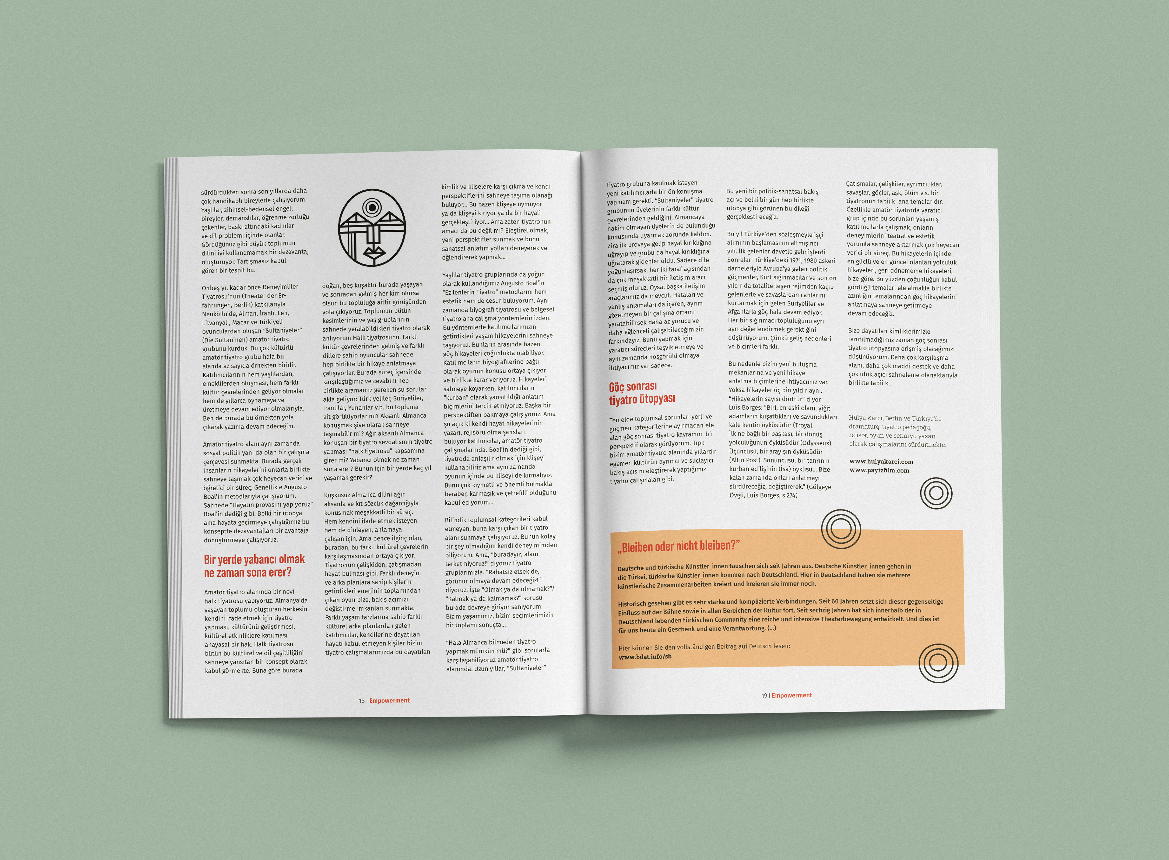 Layout: Benjamin Weisheit, Illustrations: Patricia Vester, Text: Hülya Karcı