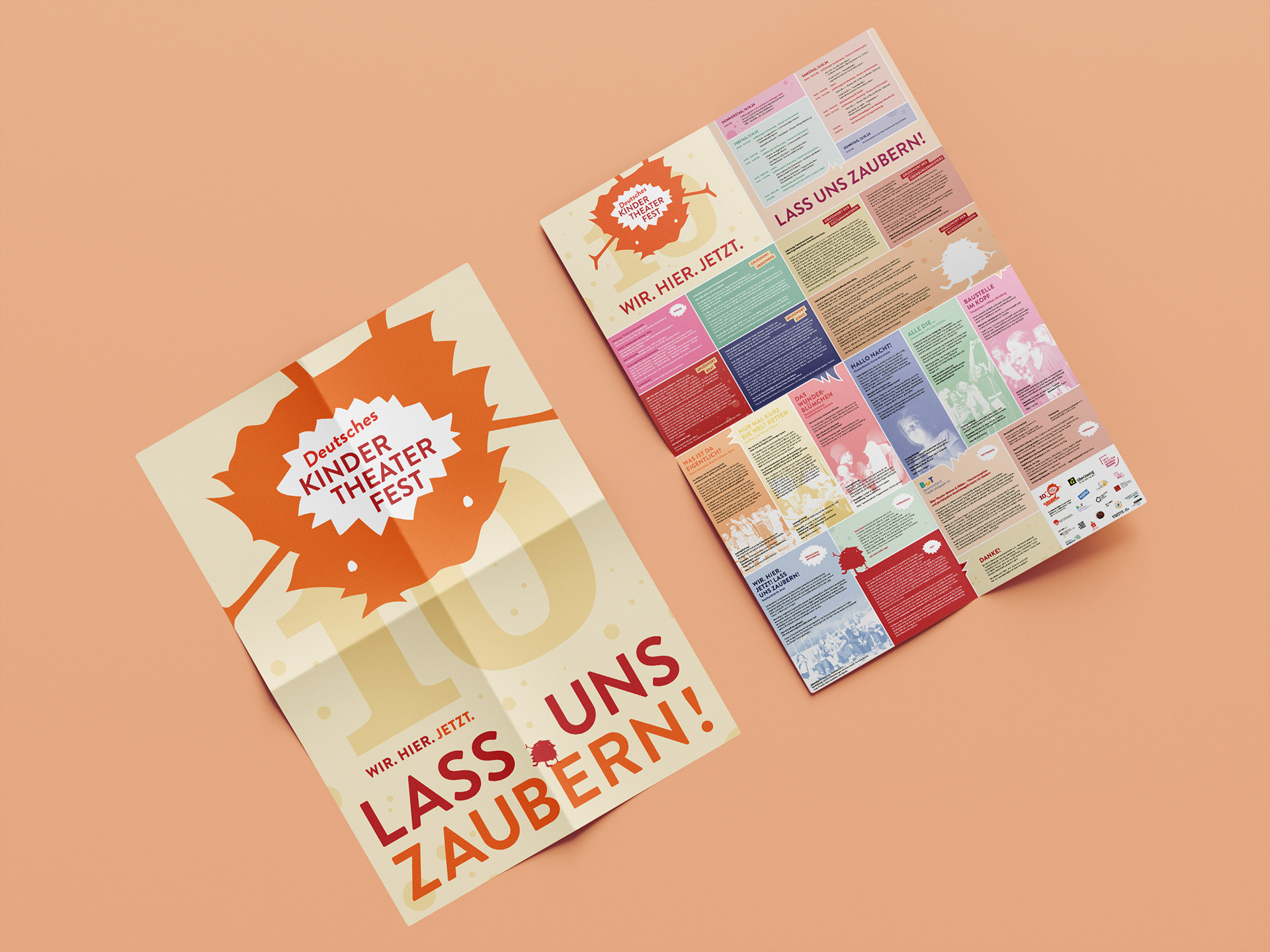 Poster unfolded – Mockup by mockups-design.com