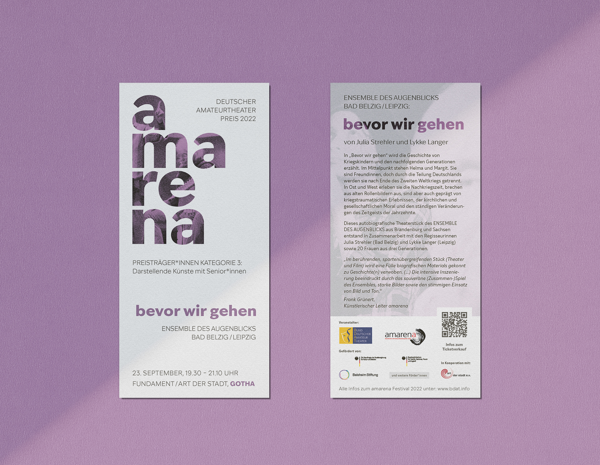 Festival Flyer Gotha – Mockup by Yeven_Popov / Freepik